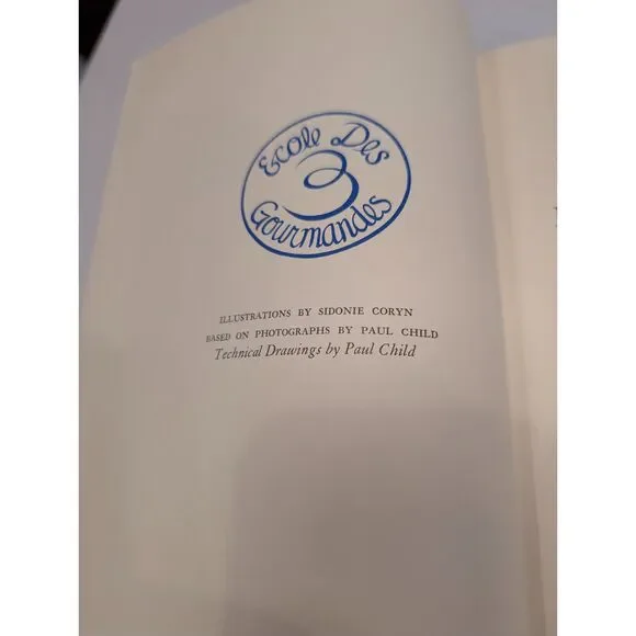 Mastering the Art of French Cooking Vol 2 Julia Child 1970 First Edition Knopf - Picture 5 of 11